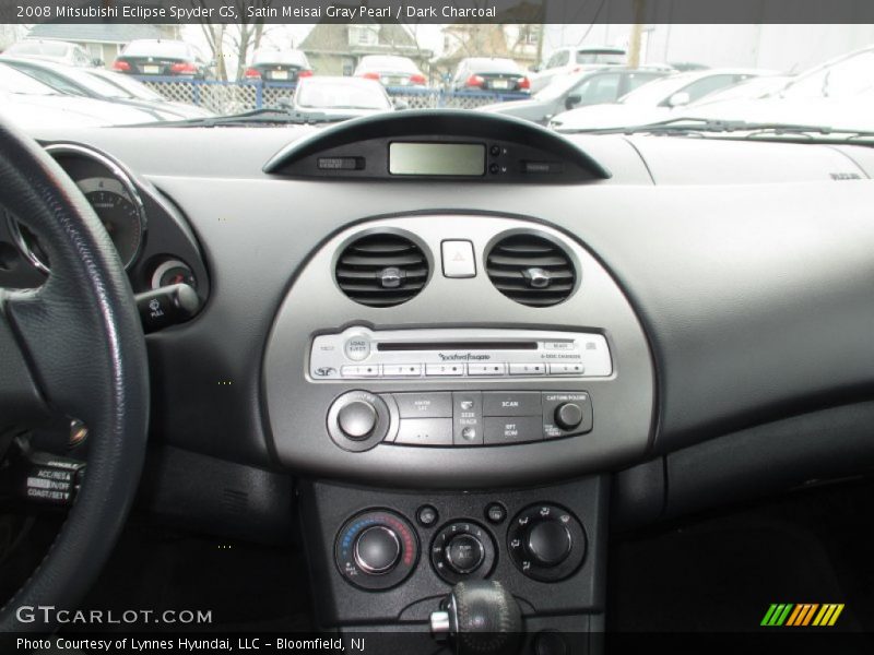 Satin Meisai Gray Pearl / Dark Charcoal 2008 Mitsubishi Eclipse Spyder GS