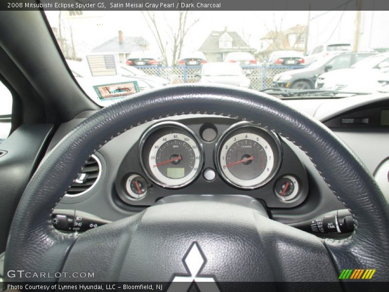 Satin Meisai Gray Pearl / Dark Charcoal 2008 Mitsubishi Eclipse Spyder GS