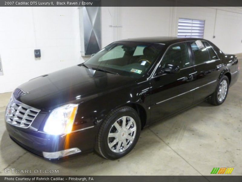 Black Raven / Ebony 2007 Cadillac DTS Luxury II