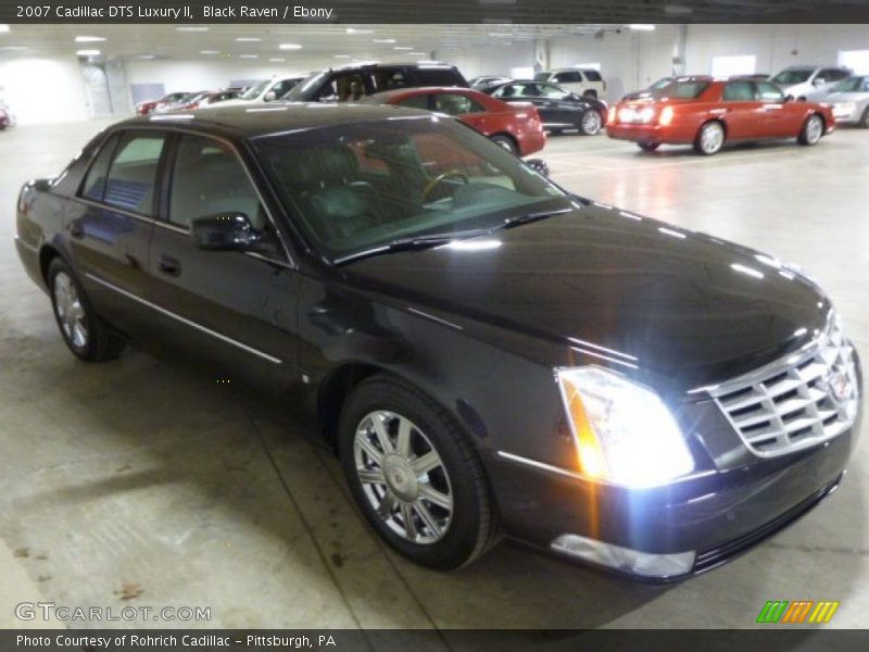 Black Raven / Ebony 2007 Cadillac DTS Luxury II