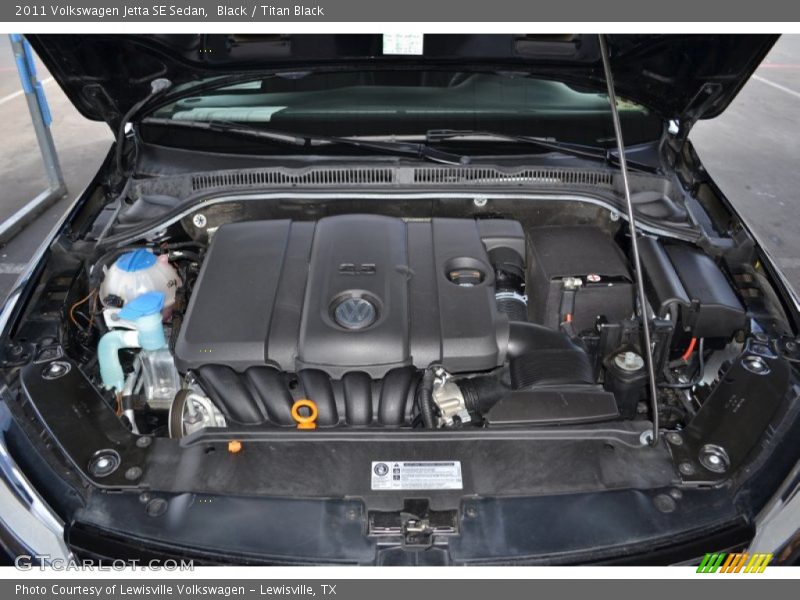 Black / Titan Black 2011 Volkswagen Jetta SE Sedan
