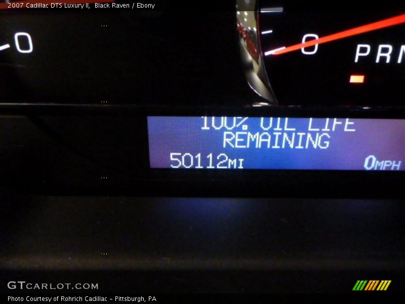 Black Raven / Ebony 2007 Cadillac DTS Luxury II