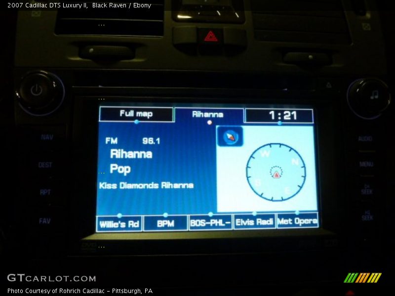 Black Raven / Ebony 2007 Cadillac DTS Luxury II