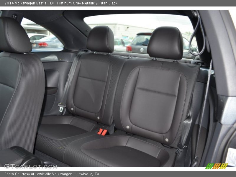 Platinum Gray Metallic / Titan Black 2014 Volkswagen Beetle TDI