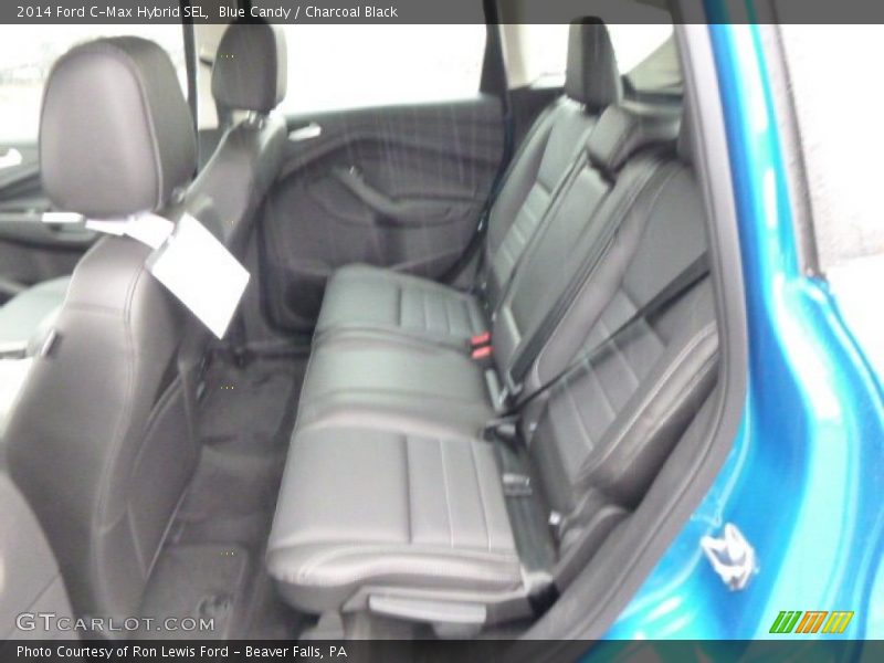 Blue Candy / Charcoal Black 2014 Ford C-Max Hybrid SEL