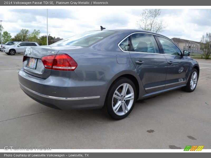 Platinum Gray Metallic / Moonrock 2014 Volkswagen Passat TDI SE