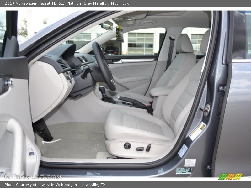 Platinum Gray Metallic / Moonrock 2014 Volkswagen Passat TDI SE