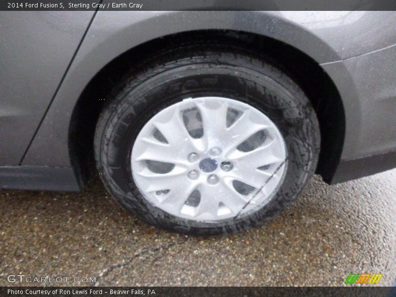Sterling Gray / Earth Gray 2014 Ford Fusion S