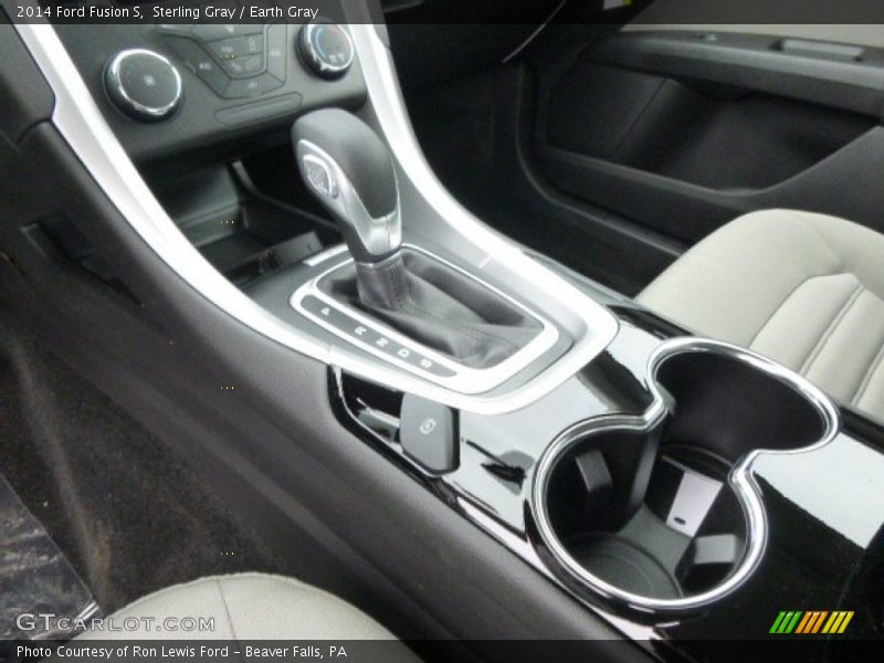 Sterling Gray / Earth Gray 2014 Ford Fusion S