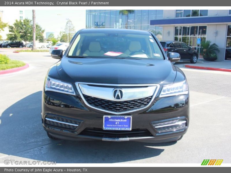 Crystal Black Pearl / Parchment 2014 Acura MDX Technology