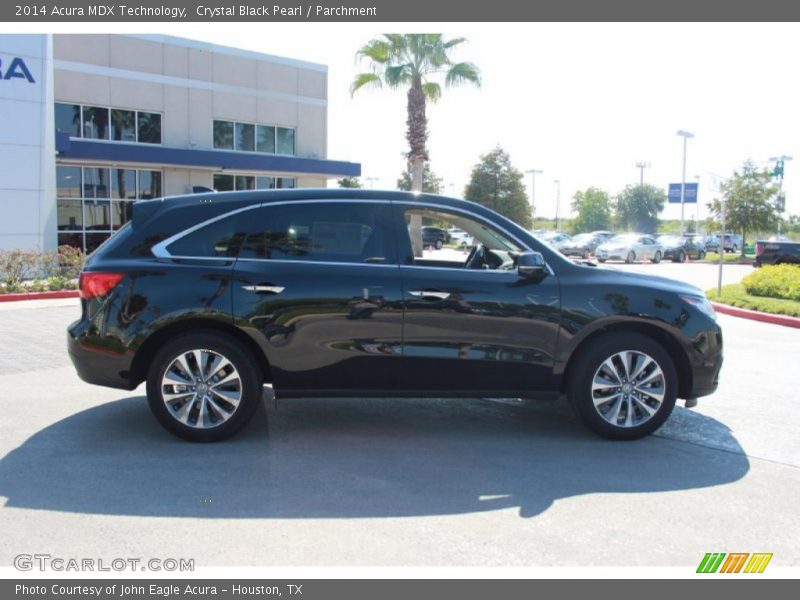 Crystal Black Pearl / Parchment 2014 Acura MDX Technology