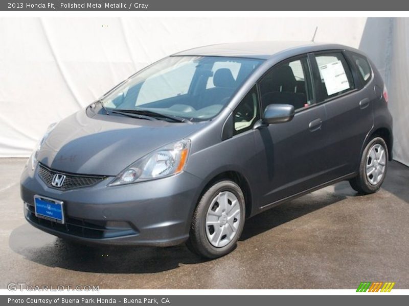 Polished Metal Metallic / Gray 2013 Honda Fit