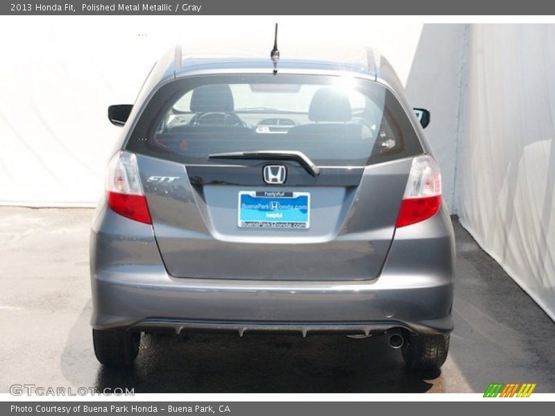 Polished Metal Metallic / Gray 2013 Honda Fit