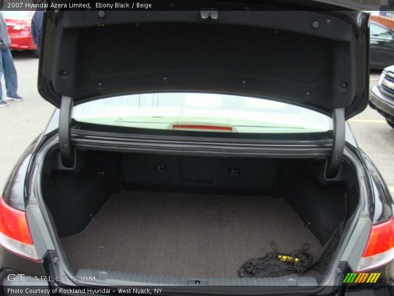 Ebony Black / Beige 2007 Hyundai Azera Limited
