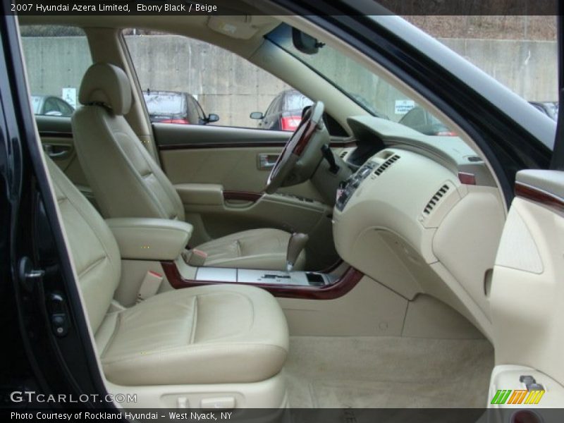Ebony Black / Beige 2007 Hyundai Azera Limited