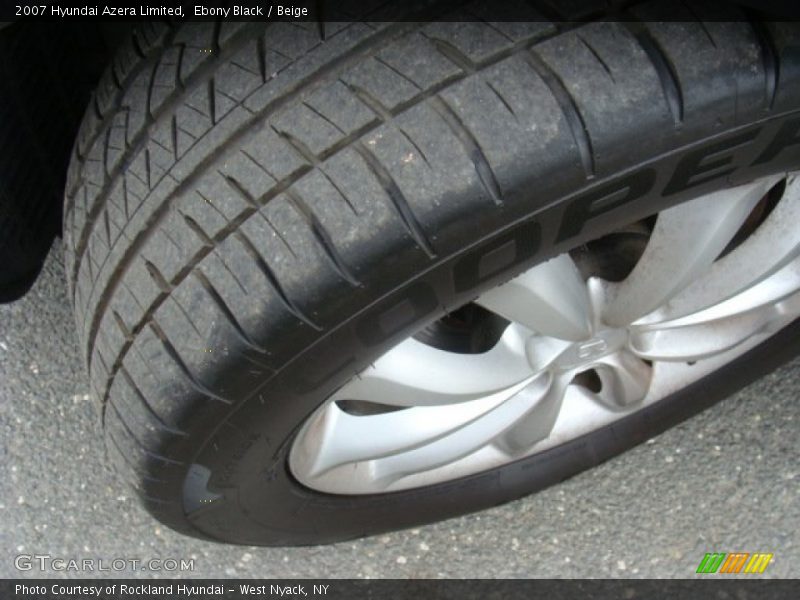 Ebony Black / Beige 2007 Hyundai Azera Limited