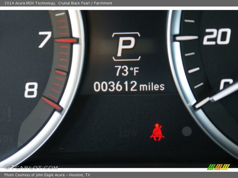 Crystal Black Pearl / Parchment 2014 Acura MDX Technology