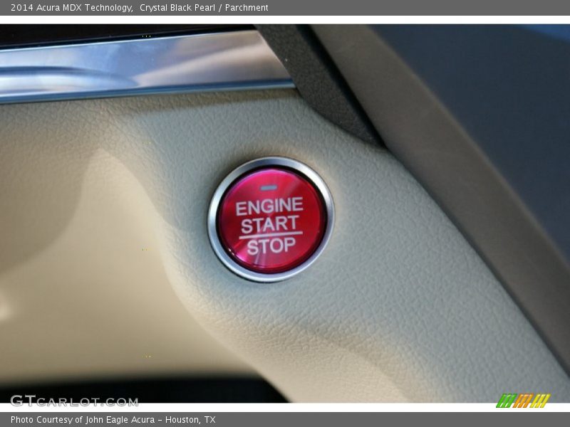 Crystal Black Pearl / Parchment 2014 Acura MDX Technology