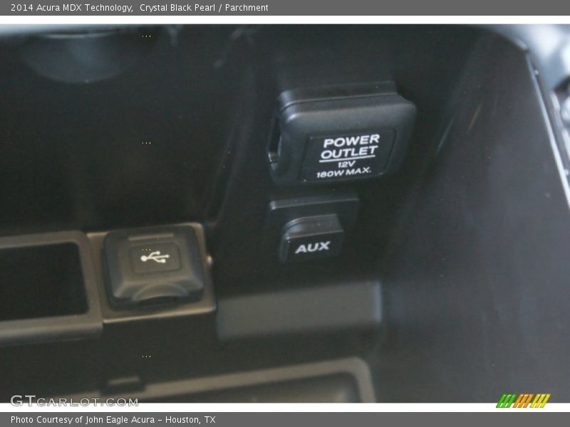 Crystal Black Pearl / Parchment 2014 Acura MDX Technology