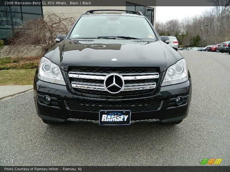 Black / Black 2008 Mercedes-Benz GL 450 4Matic