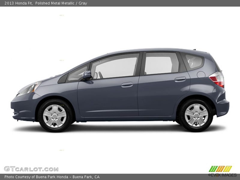 Polished Metal Metallic / Gray 2013 Honda Fit