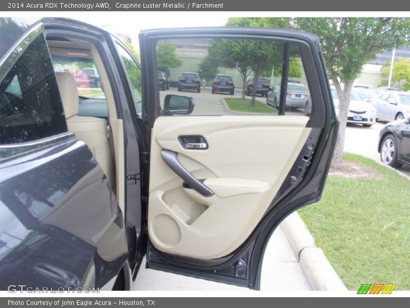 Graphite Luster Metallic / Parchment 2014 Acura RDX Technology AWD