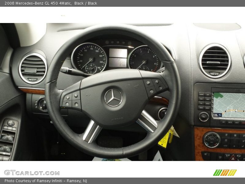 Black / Black 2008 Mercedes-Benz GL 450 4Matic