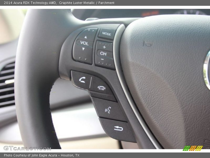 Graphite Luster Metallic / Parchment 2014 Acura RDX Technology AWD