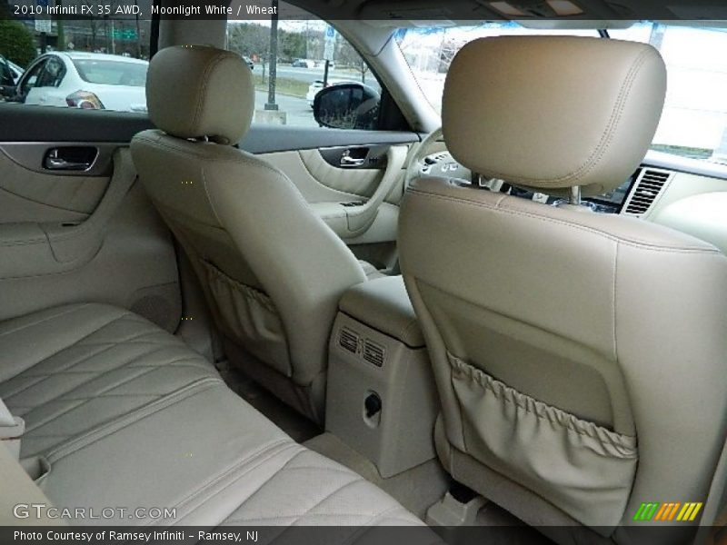 Moonlight White / Wheat 2010 Infiniti FX 35 AWD
