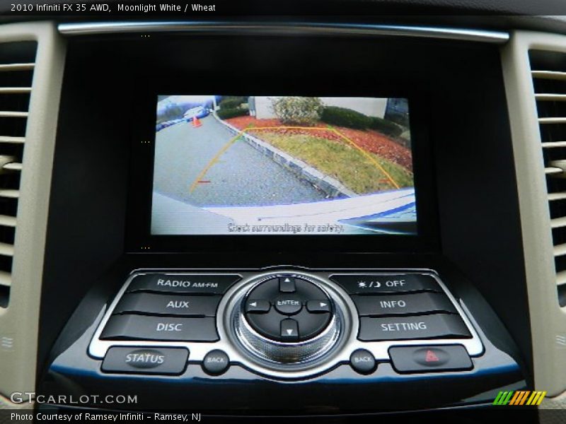 Moonlight White / Wheat 2010 Infiniti FX 35 AWD