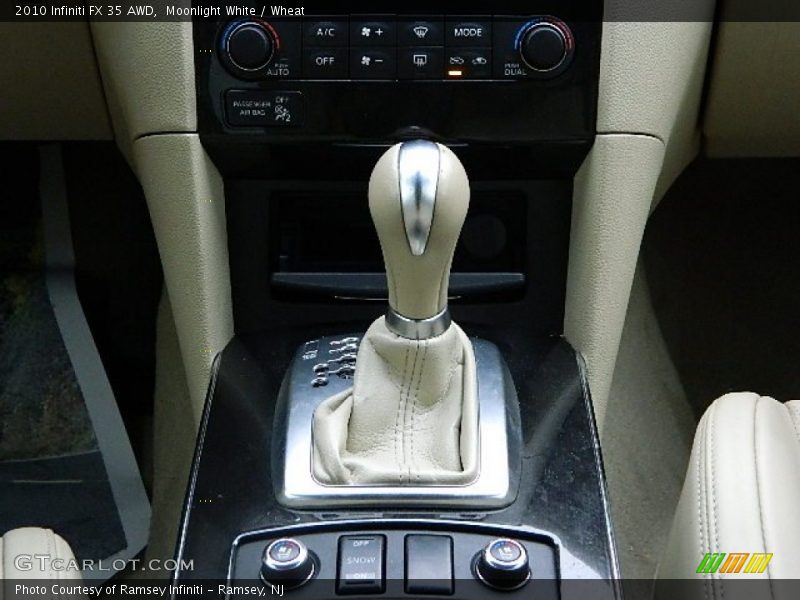  2010 FX 35 AWD 7 Speed ASC Automatic Shifter