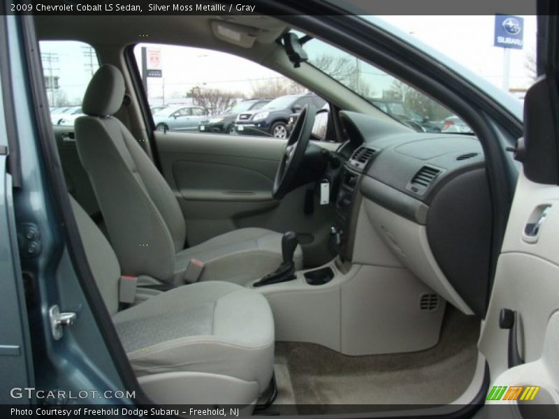 Silver Moss Metallic / Gray 2009 Chevrolet Cobalt LS Sedan