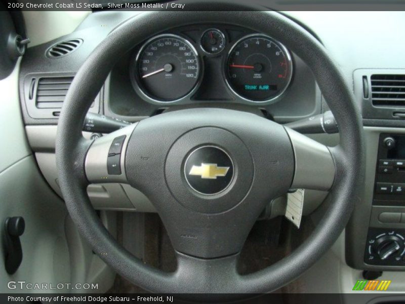 Silver Moss Metallic / Gray 2009 Chevrolet Cobalt LS Sedan