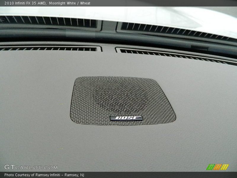 Moonlight White / Wheat 2010 Infiniti FX 35 AWD