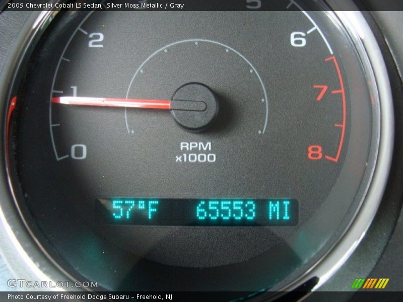 Silver Moss Metallic / Gray 2009 Chevrolet Cobalt LS Sedan