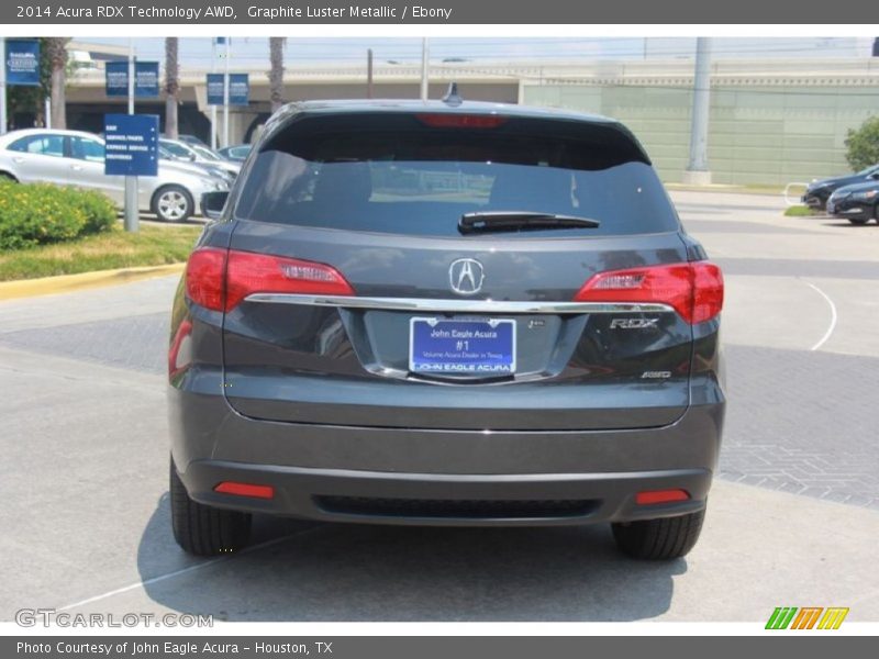 Graphite Luster Metallic / Ebony 2014 Acura RDX Technology AWD