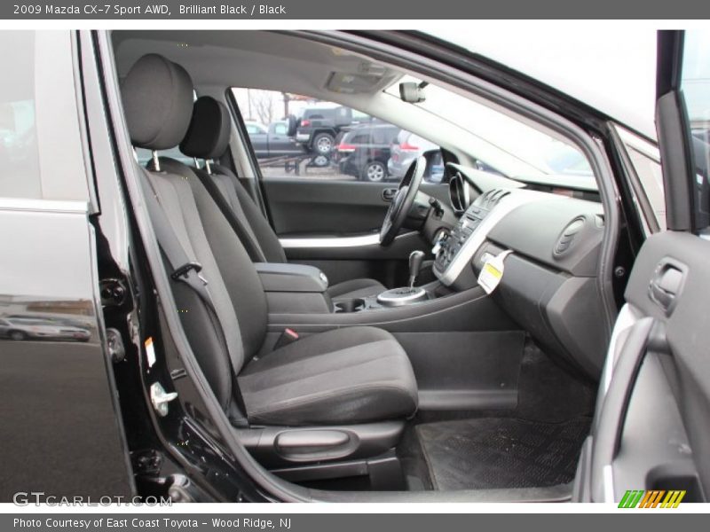 Brilliant Black / Black 2009 Mazda CX-7 Sport AWD