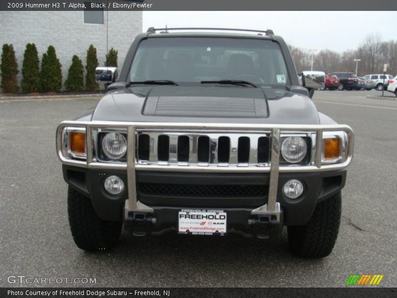 Black / Ebony/Pewter 2009 Hummer H3 T Alpha
