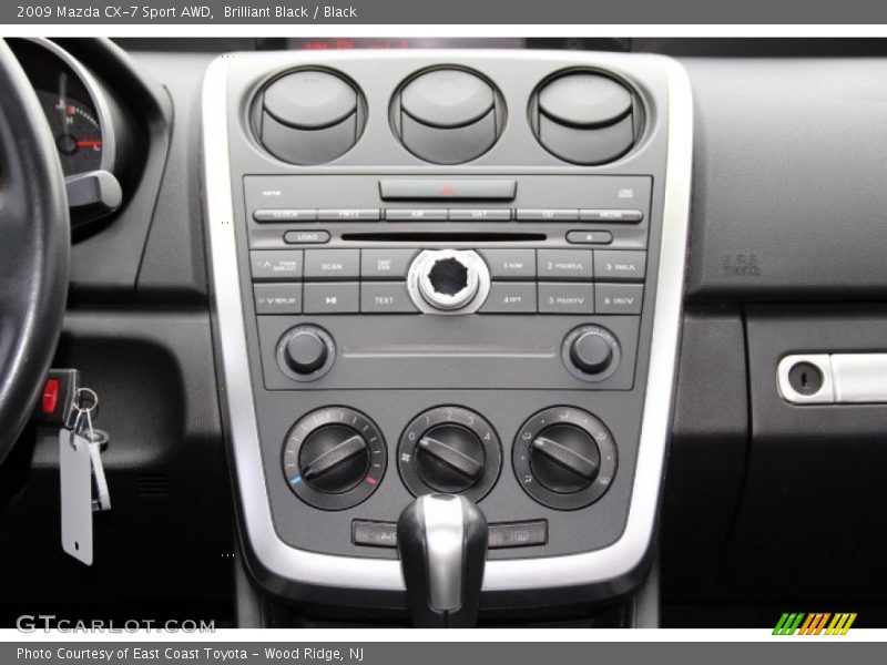 Brilliant Black / Black 2009 Mazda CX-7 Sport AWD