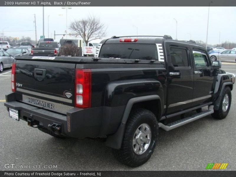 Black / Ebony/Pewter 2009 Hummer H3 T Alpha