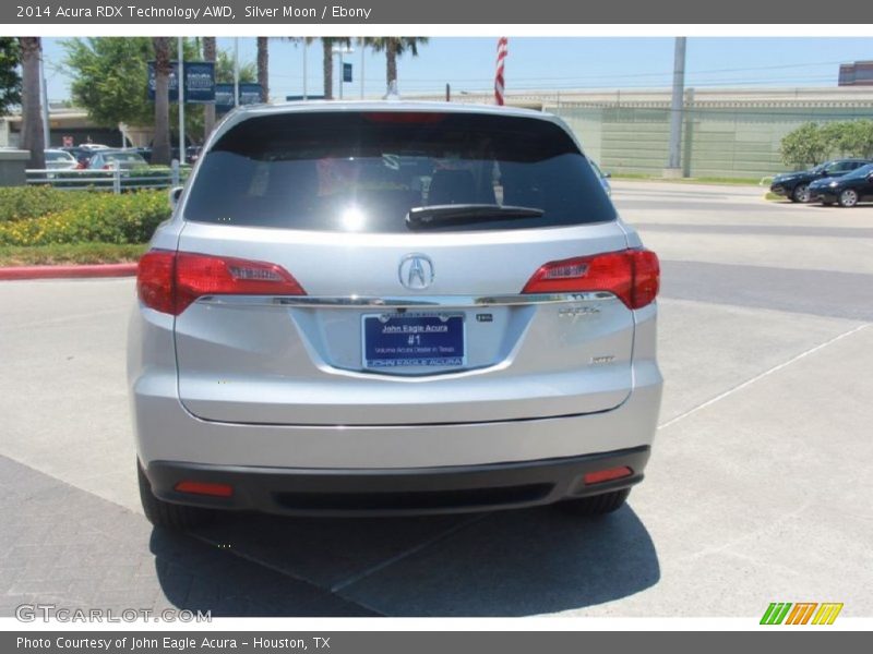 Silver Moon / Ebony 2014 Acura RDX Technology AWD