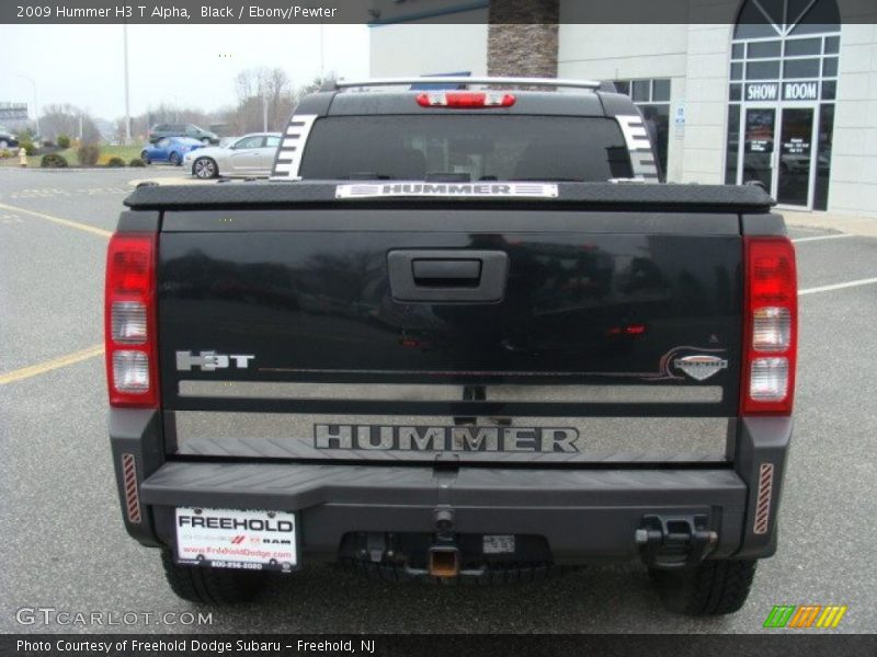 Black / Ebony/Pewter 2009 Hummer H3 T Alpha