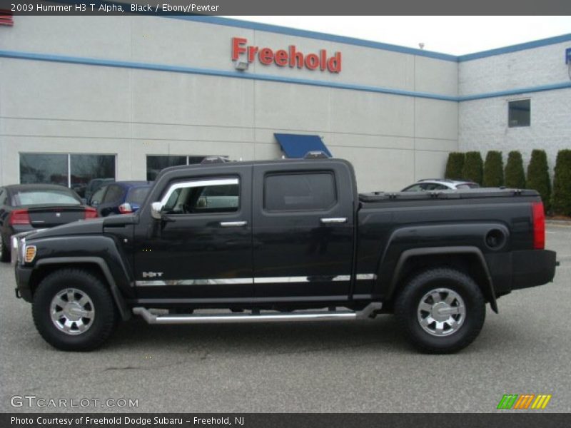Black / Ebony/Pewter 2009 Hummer H3 T Alpha