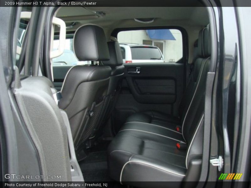 Black / Ebony/Pewter 2009 Hummer H3 T Alpha
