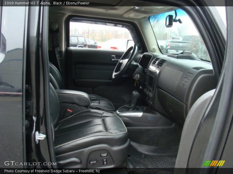 Black / Ebony/Pewter 2009 Hummer H3 T Alpha