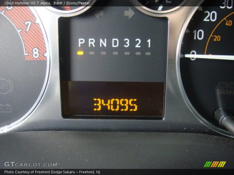 Black / Ebony/Pewter 2009 Hummer H3 T Alpha