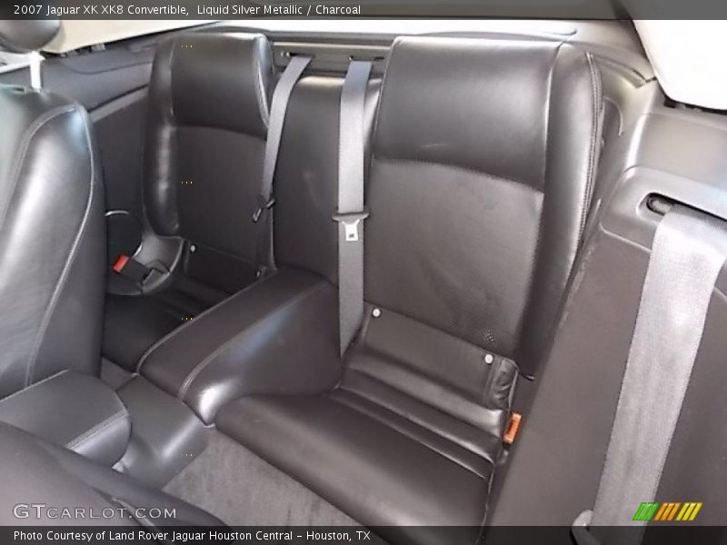Liquid Silver Metallic / Charcoal 2007 Jaguar XK XK8 Convertible