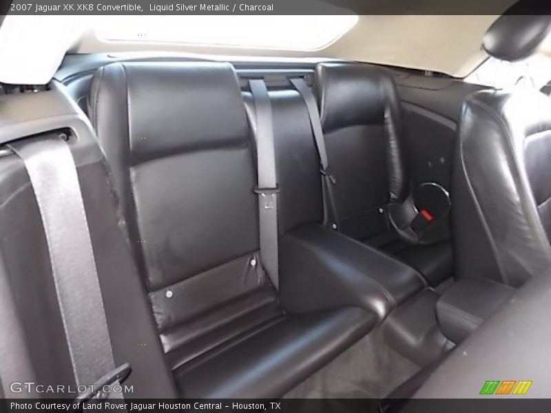 Liquid Silver Metallic / Charcoal 2007 Jaguar XK XK8 Convertible