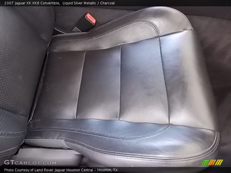 Liquid Silver Metallic / Charcoal 2007 Jaguar XK XK8 Convertible