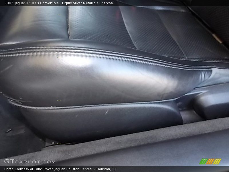 Liquid Silver Metallic / Charcoal 2007 Jaguar XK XK8 Convertible